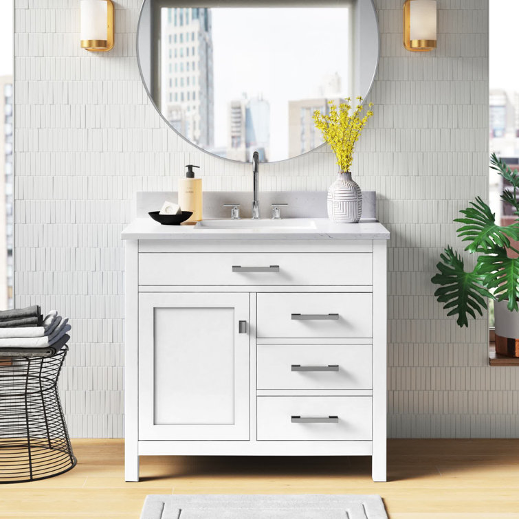 Mercury Row® Atencio 36" Single Bathroom Vanity Set & Reviews Wayfair